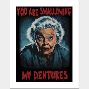 Thrifty Grandma's Halloween Look T-Shirt Posters and Art